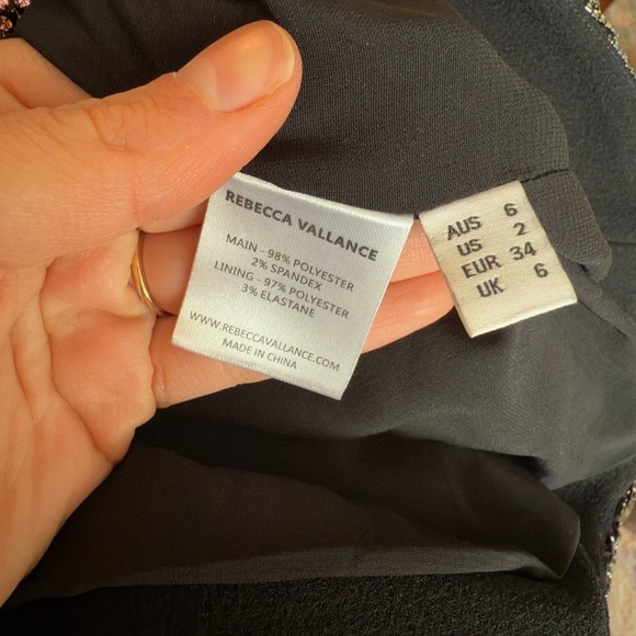 Rebecca Vallance Victoria 1 Sleeve Mini Dress - Picture 9 of 9